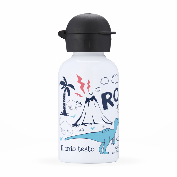 Borraccia termica personalizzata da bambino - Dinosauri