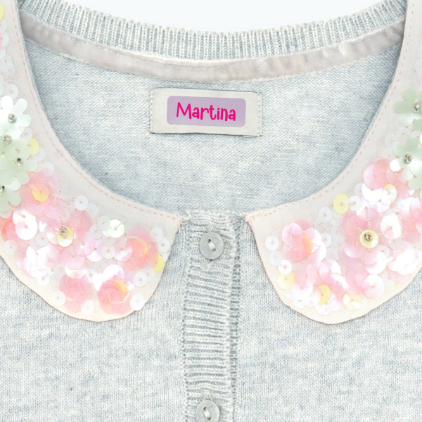 Etichette adesive per vestiti