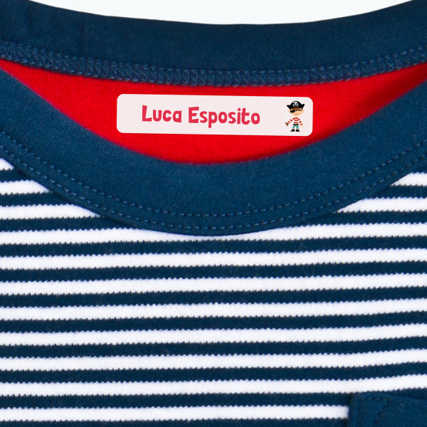 Etichette termoadesive personalizzate per vestiti