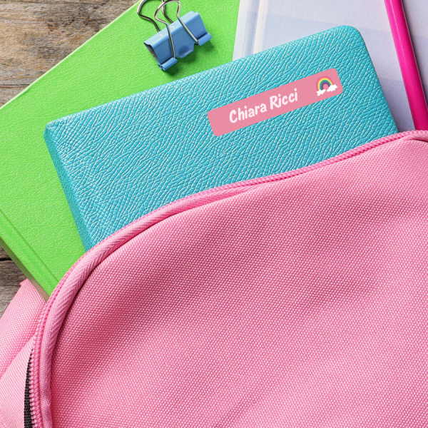 Piccoli adesivi rettangolari, 1 riga