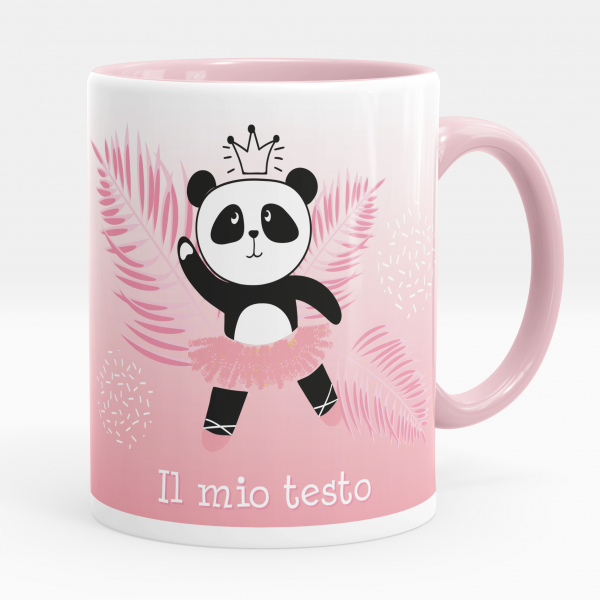 Tazza personalizzata - Ballerina, panda
