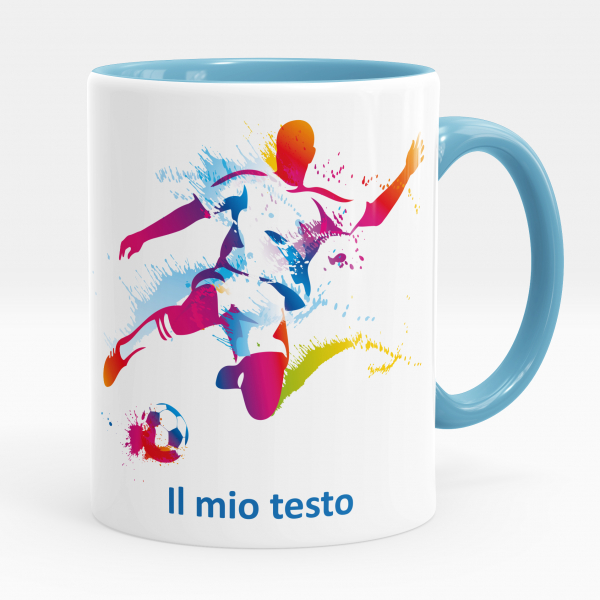 Tazza personalizzata - Calciatore