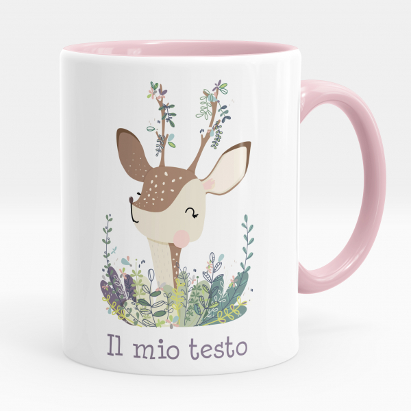 Tazza personalizzata - Cerbiatto