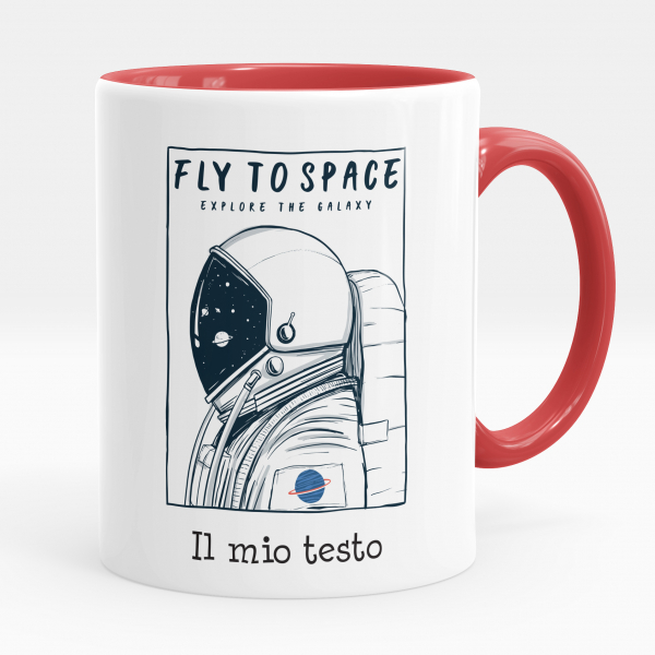 Tazza personalizzata - Fly to space