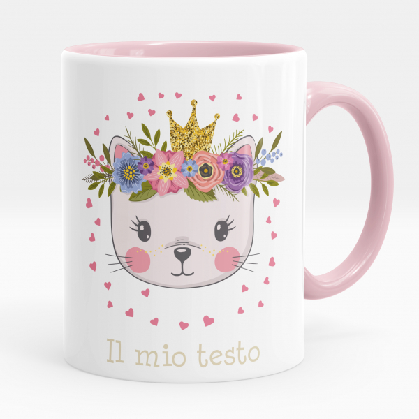 Tazza personalizzata - Gattino, principessa