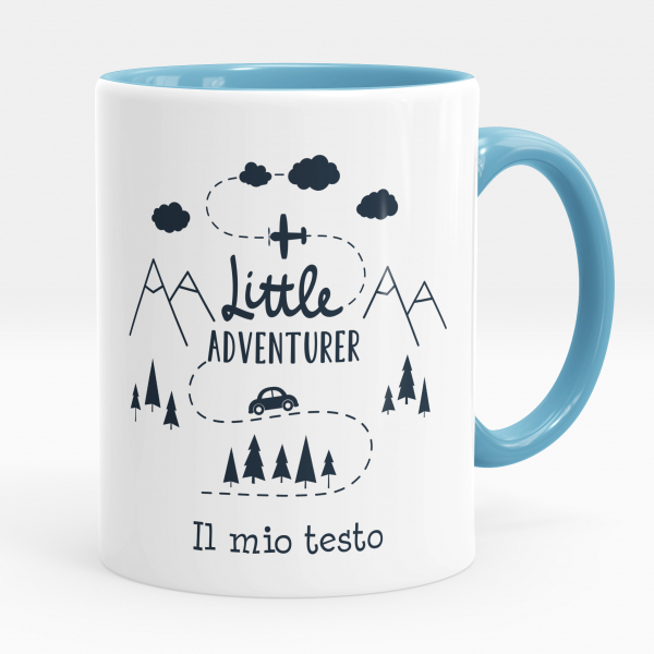 Tazza personalizzata - Little adventurer