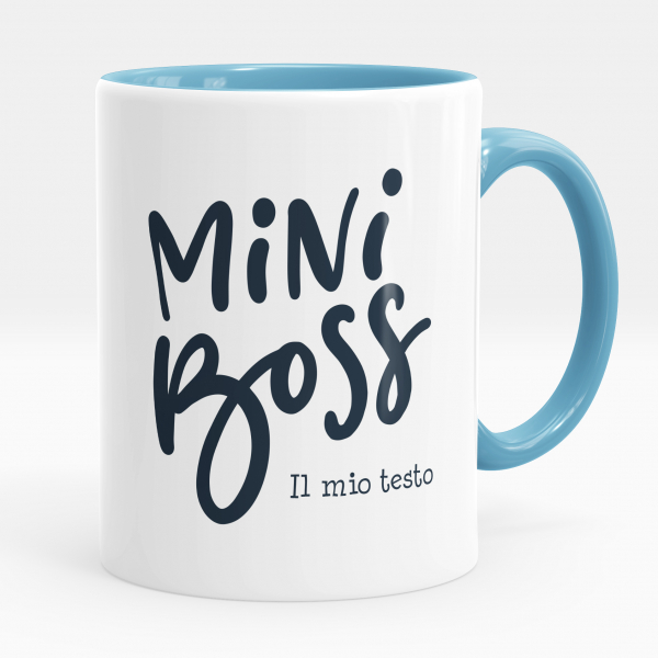 Tazza personalizzata - Mini boss