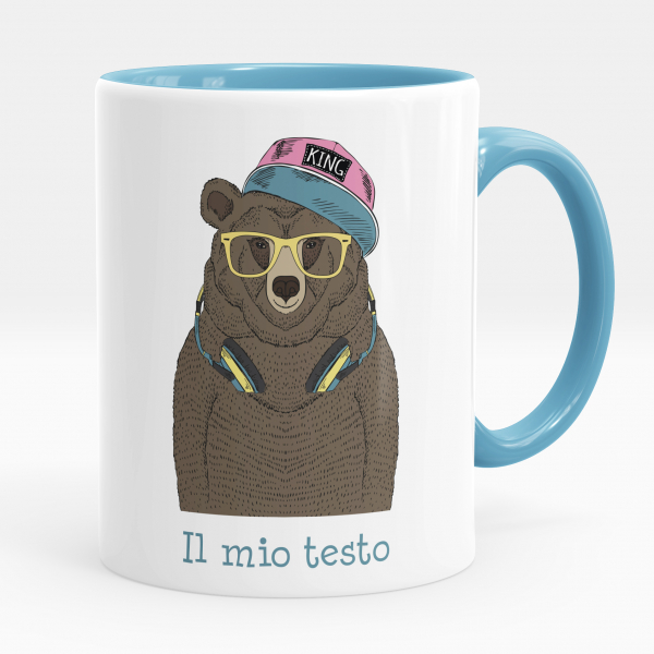 Tazza personalizzata - Orsacchiotto, musica