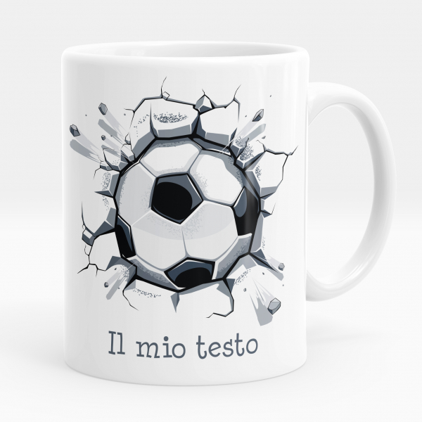 Tazza personalizzata - Pallone da calcio