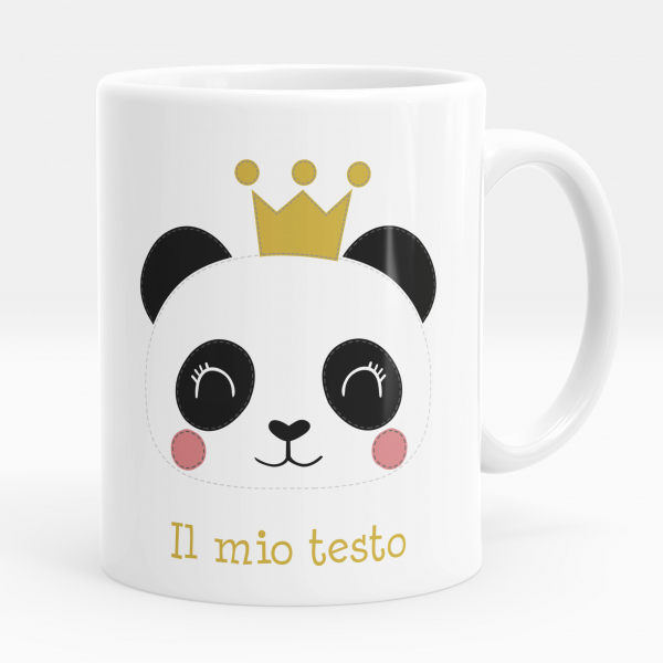 Tazza personalizzata - Principessa panda