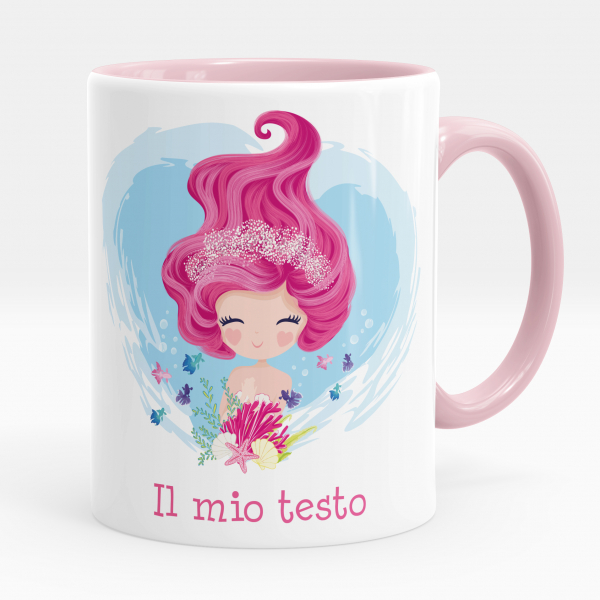 Tazza personalizzata - Sirena, oceano