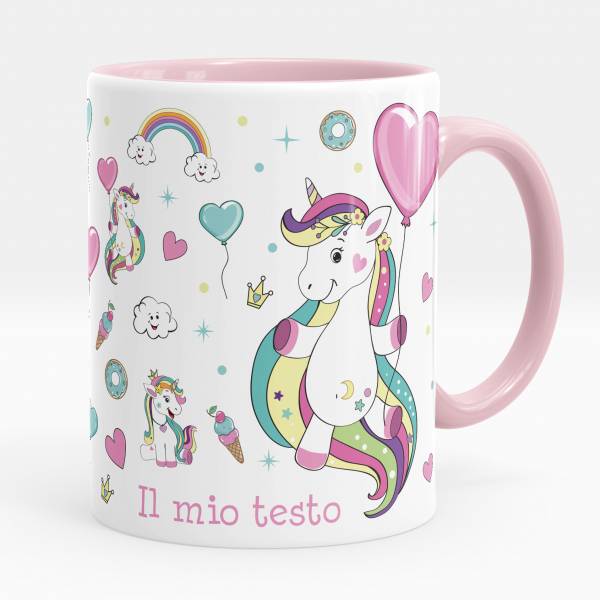 Tazza personalizzata - Unicorni