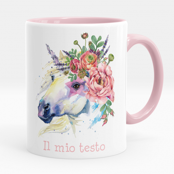 Tazza personalizzata - Unicorno