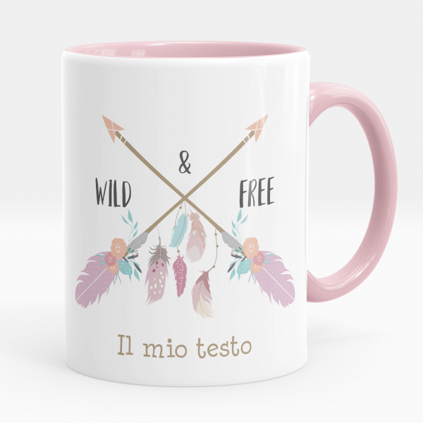 Tazza personalizzata - Wild & Free