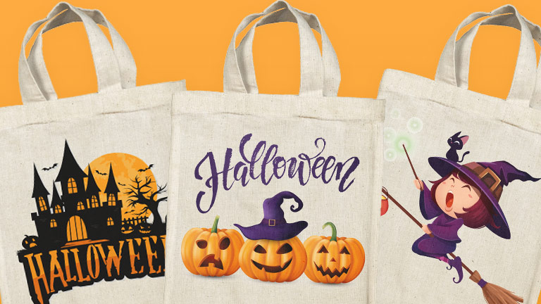 Borse di Halloween personalizzabili