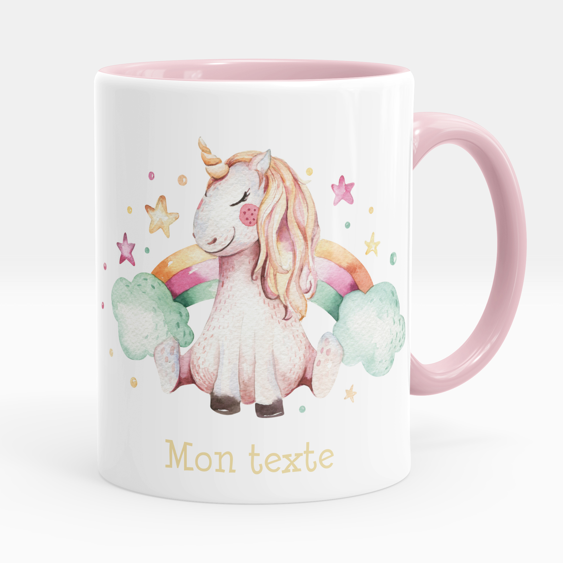 Tazza personalizzata - Unicorno, nuvole a partire da 6.90€