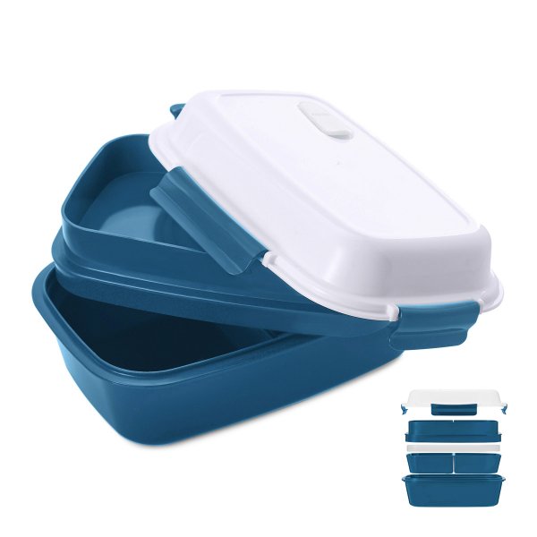 Lunch box Blu petrolio