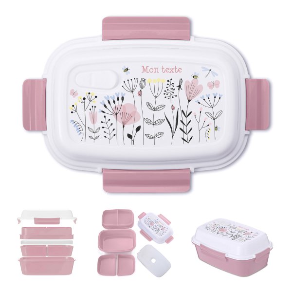 Lunch box personalizzata - Fiori