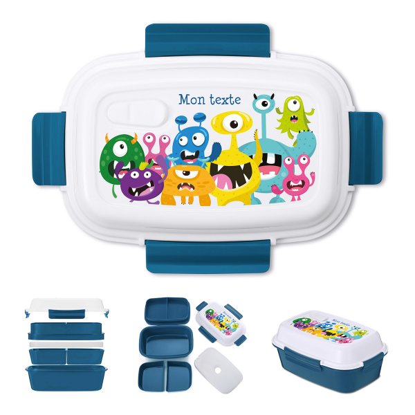 Lunch box personalizzata - Piccoli mostri