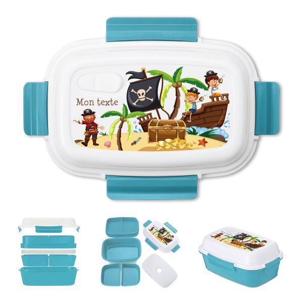 Lunch box personalizzata - Pirati