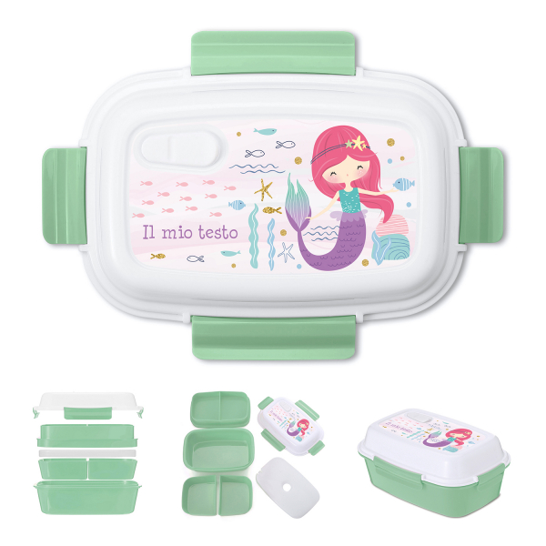 Lunch box personalizzata - Sirena