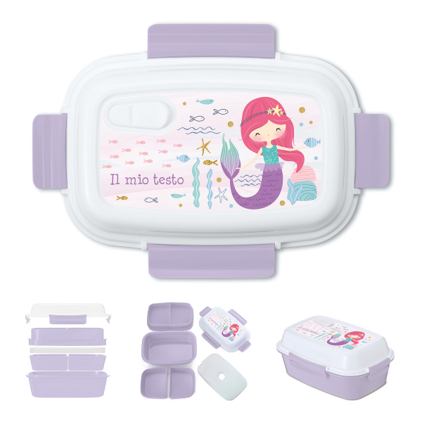 Lunch box personalizzata - Sirena