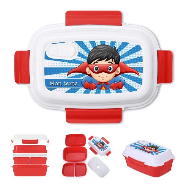 Lunch box personalizzata - Super-eroi