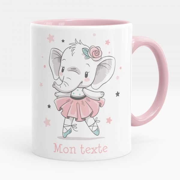 Tazza personalizzata - Ballerina, elefante