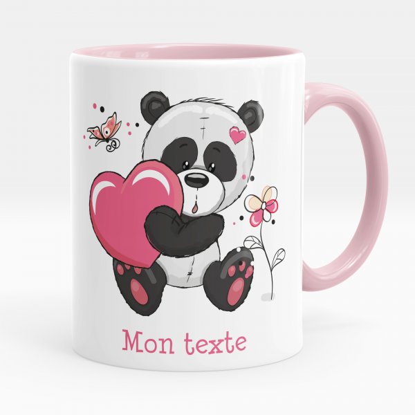 Tazza personalizzata - Panda cuore